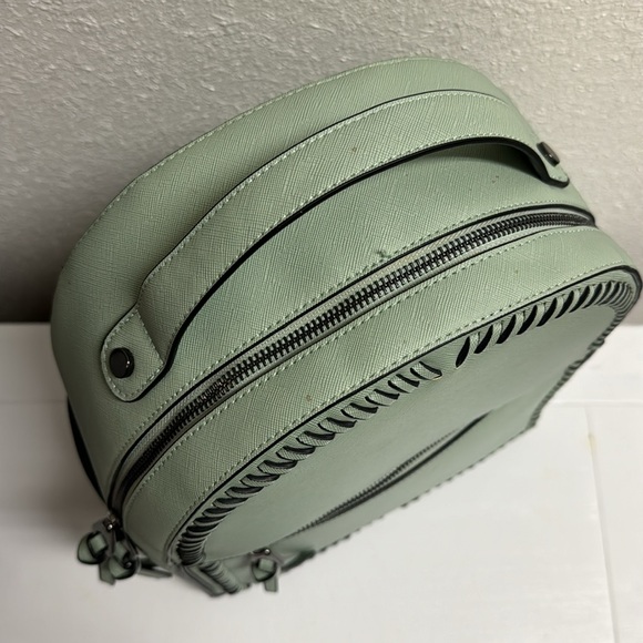 Large CalPak Mint Backpack 🎒 Carry On Luggage Bag straps seafoam green - Picture 4 of 5